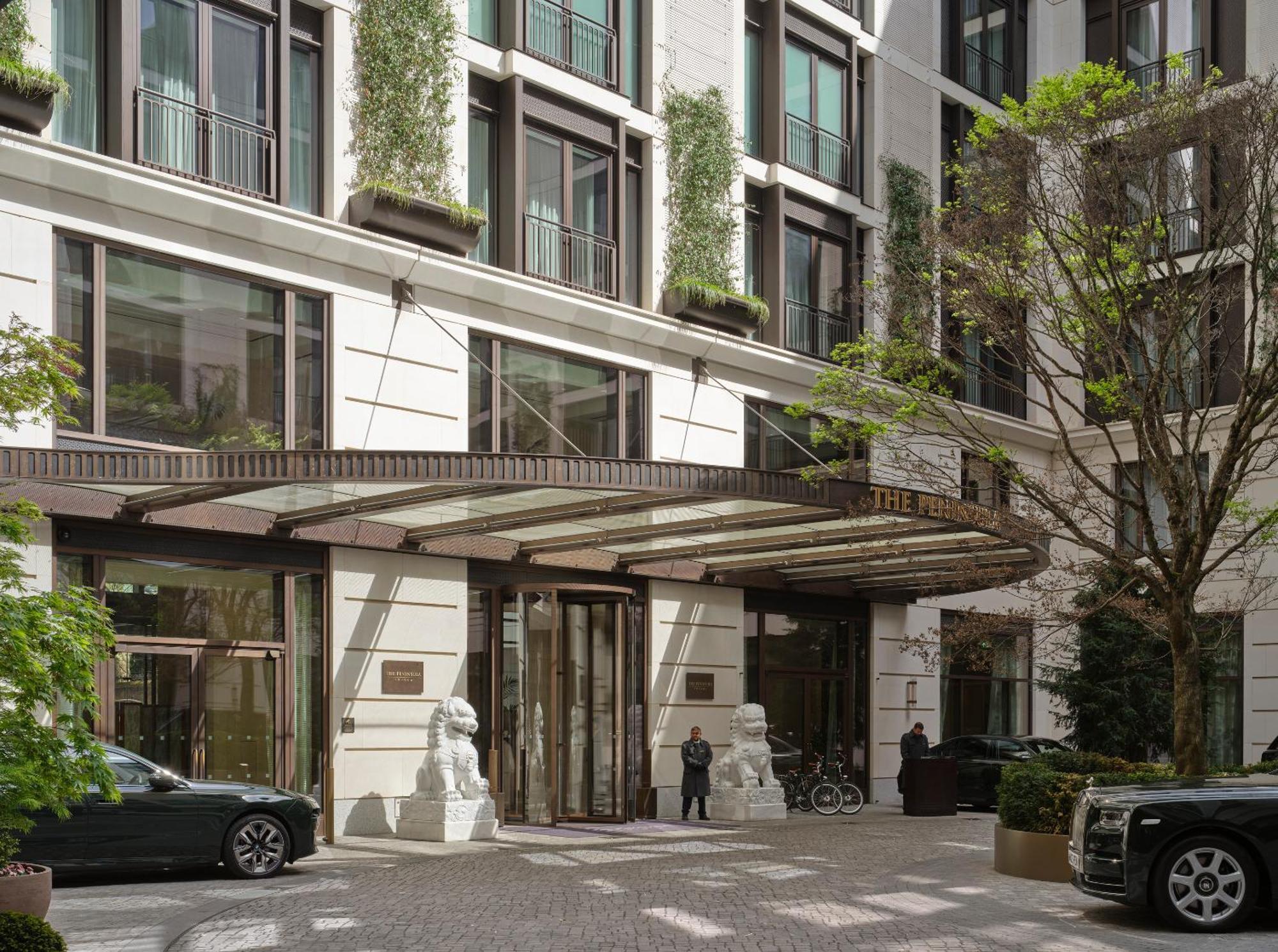 The Peninsula London Hotell Exteriör bild
